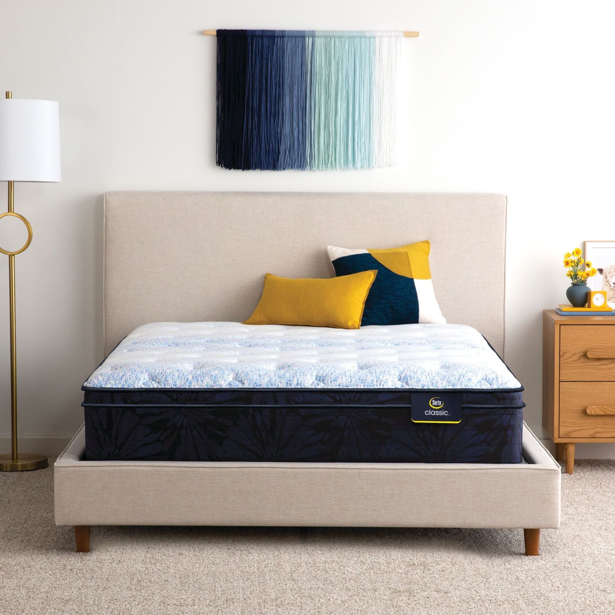 Classic Dorian 12.5" Plush Euro Top Mattress Set