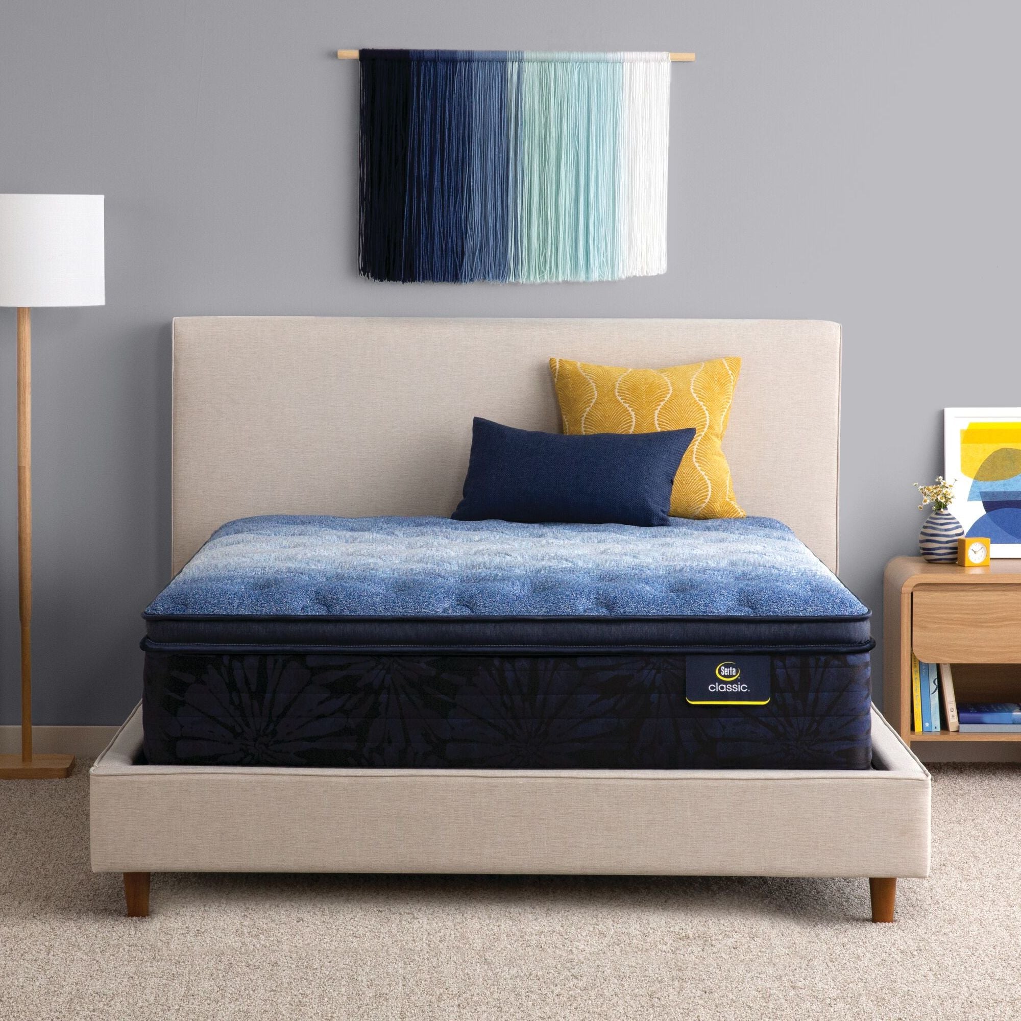 Classic Brecon 14.5" Plush Pillow Top Mattress Set