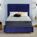 Serene Sky Plush Mattress Low Profile Set - Cal