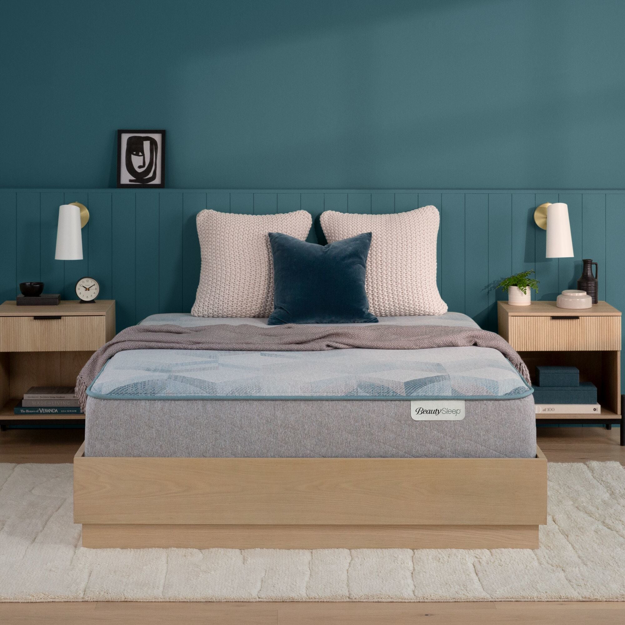 Peaceful Morning 12.5" Hybrid Plush Mattress