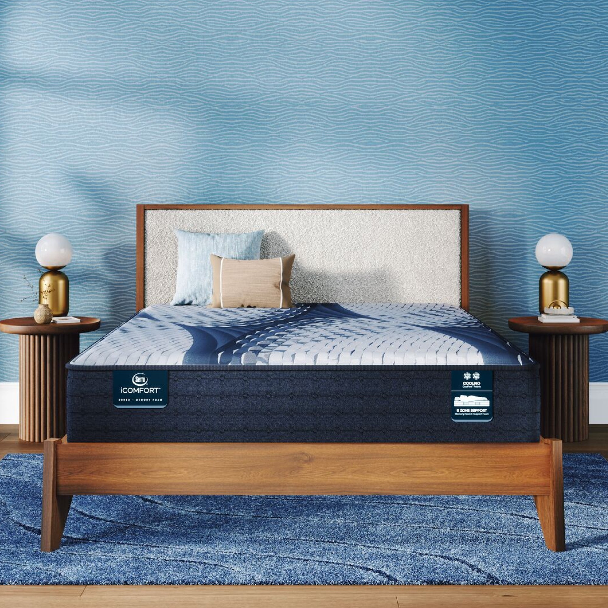 iComfort Aveda 12" Memory Foam Plush Mattress