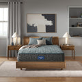 Beautyrest Level One Firm Mattress Low Profile Set -Cal
