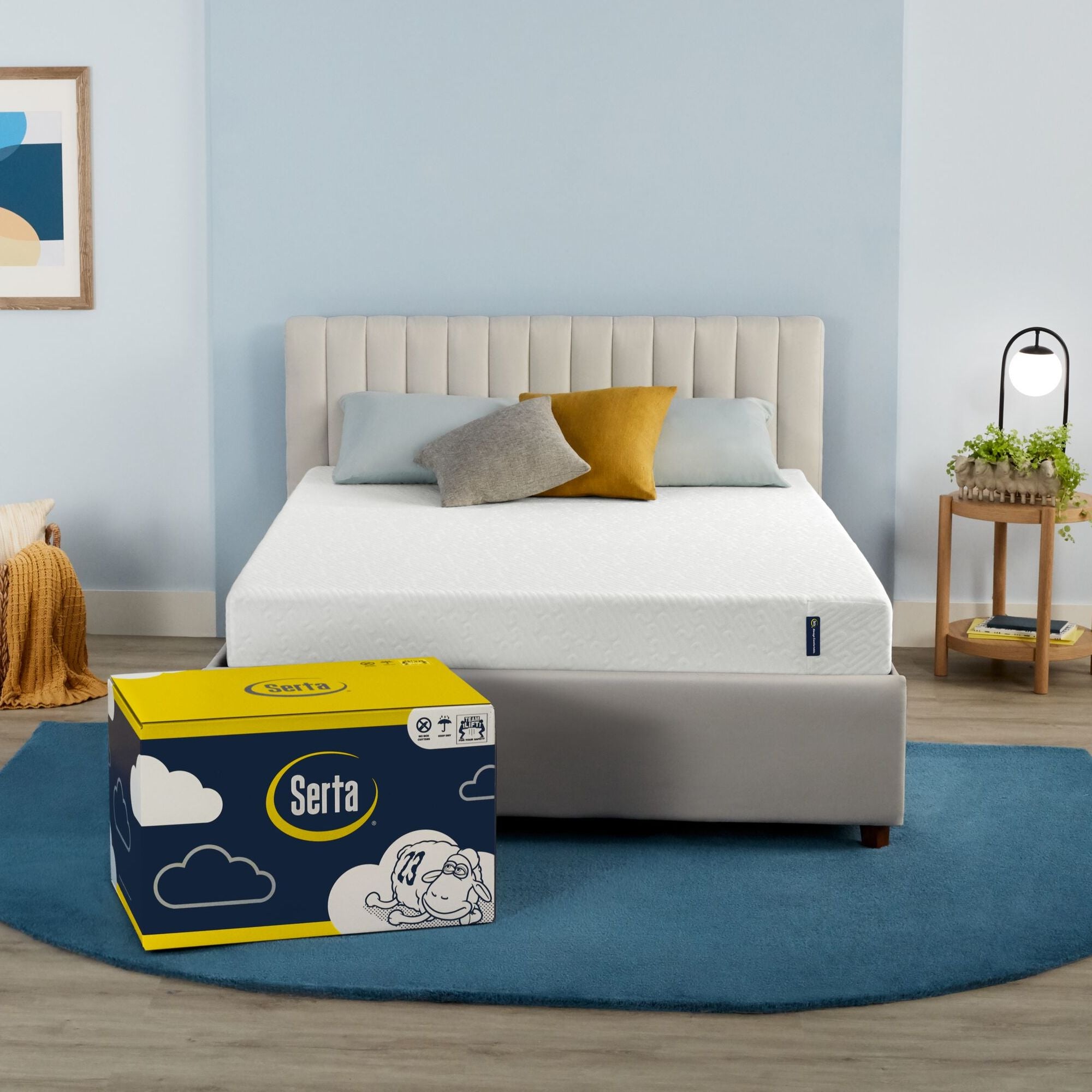 For Ewe 7" Medium Firm Memory Foam Mattress