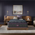 Beautyrest World Class Level Three Plush Pillow Top Mattress Low Profile Set