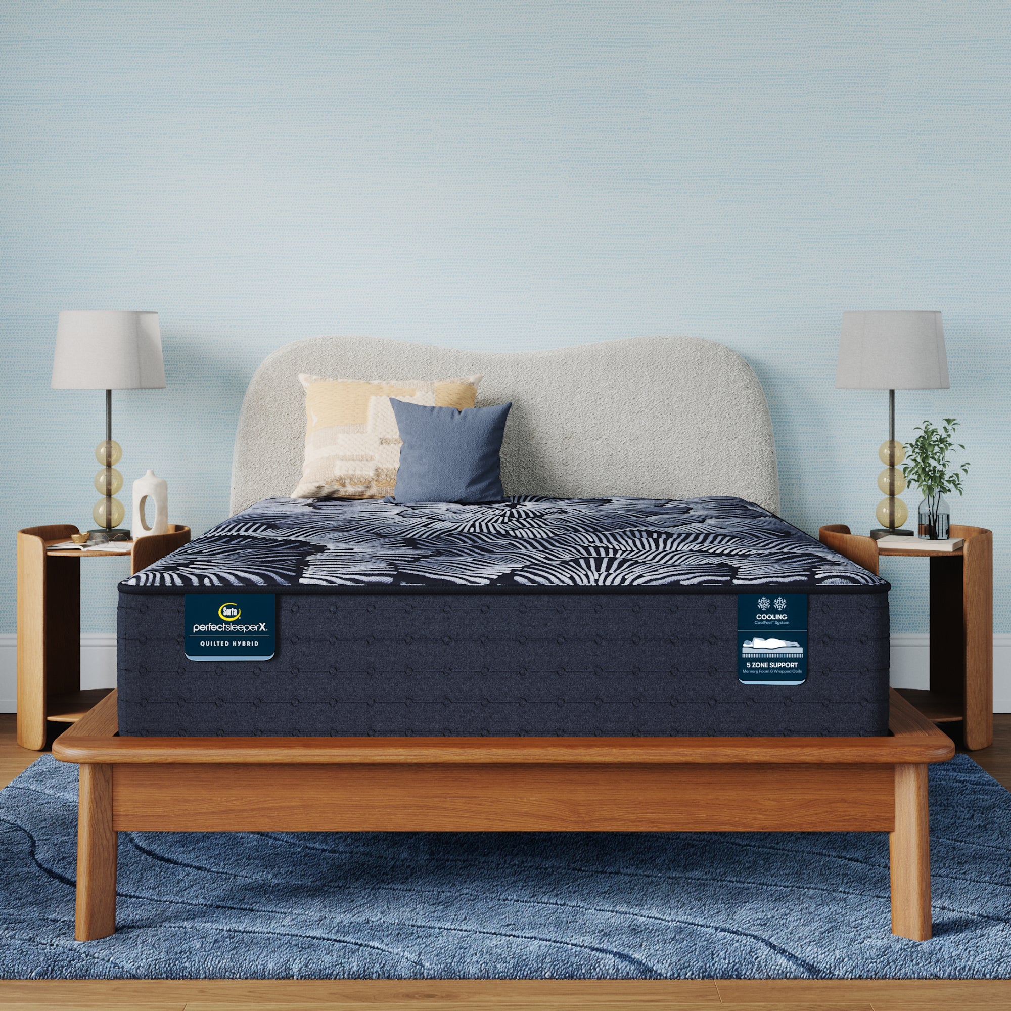 Perfect Sleeper X Knox 13.75" Hybrid Plush Mattress