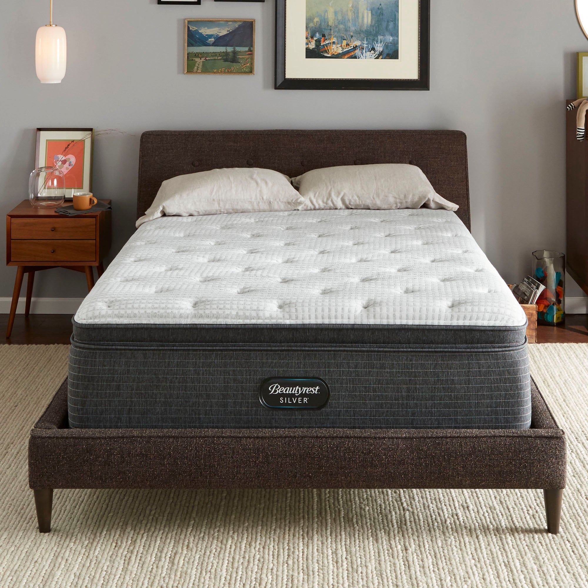 Silver BRS900 15.75" Medium Pillow Top Mattress