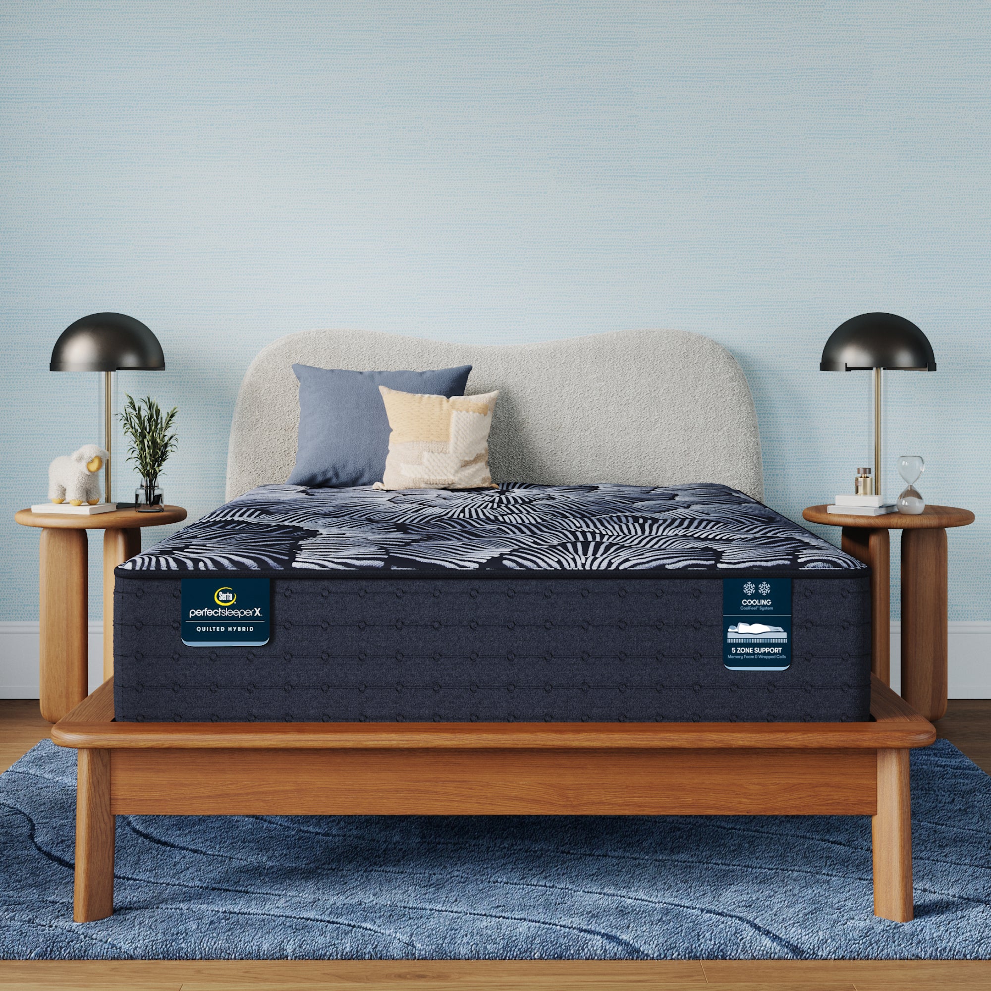Perfect Sleeper X Excelled 14.25" Hybrid Plush Mattress
