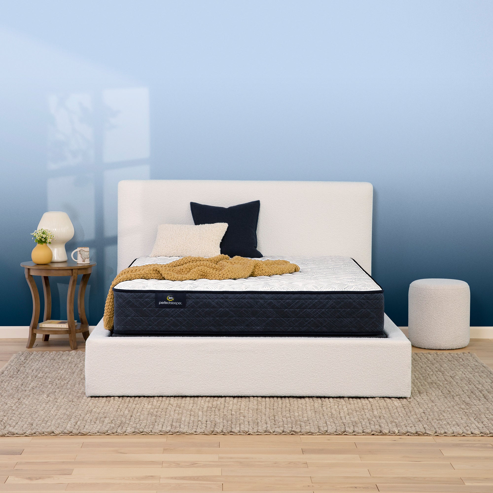 Perfect Sleeper Adoring Night 10.5" Firm Mattress Set