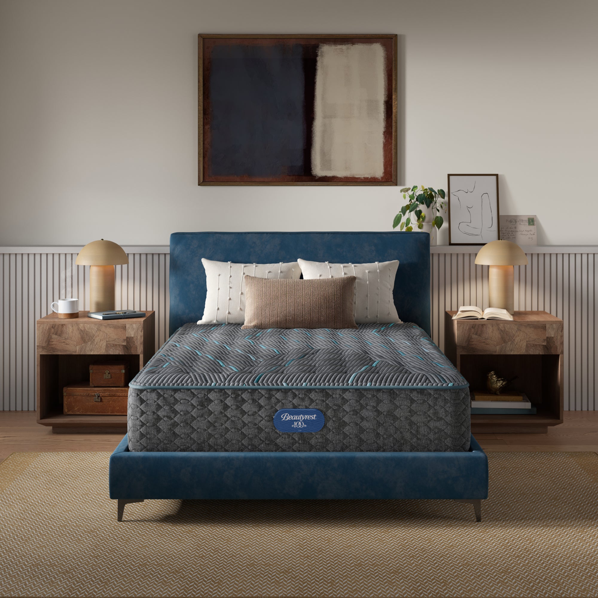 Beautyrest Level Two Plush Mattress Set