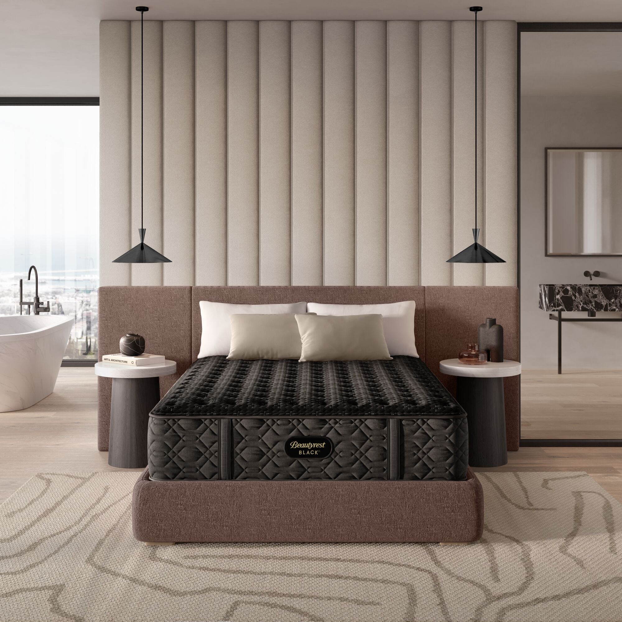Beautyrest Black® Series Three 14.25" Extra Firm Mattress Set