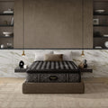 Beautyrest Black® Series One 14.25" Firm Pillow Top Mattress Low Profile Set -Cal Split