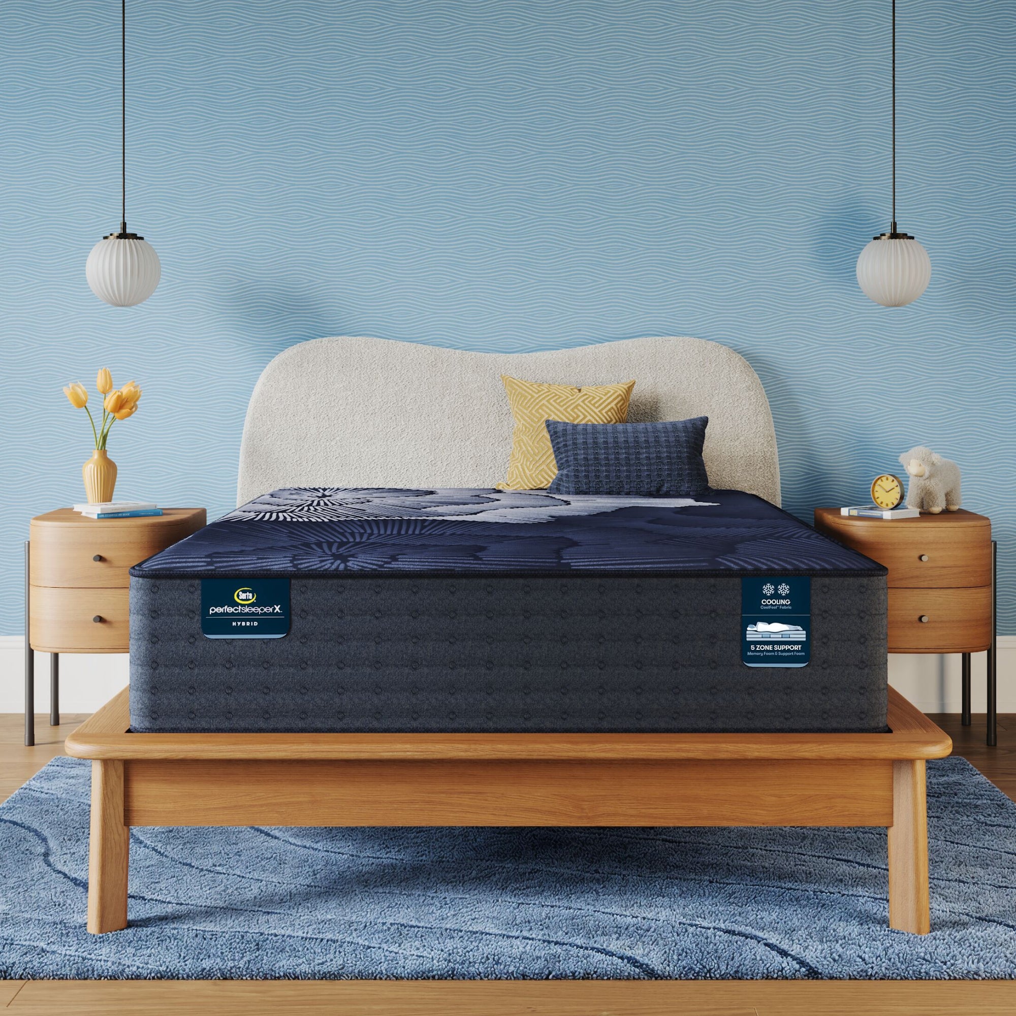 Perfect Sleeper X Prescott 14" Hybrid Medium Firm Mattress