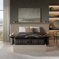Beautyrest Black Series Two 16.5" Medium Pillow Top Mattress Low Profile Set -Cal Split