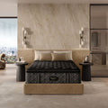 Beautyrest Black Series Three 16.75" Plush Pillow Top Mattress Low Profile Set -Cal Split