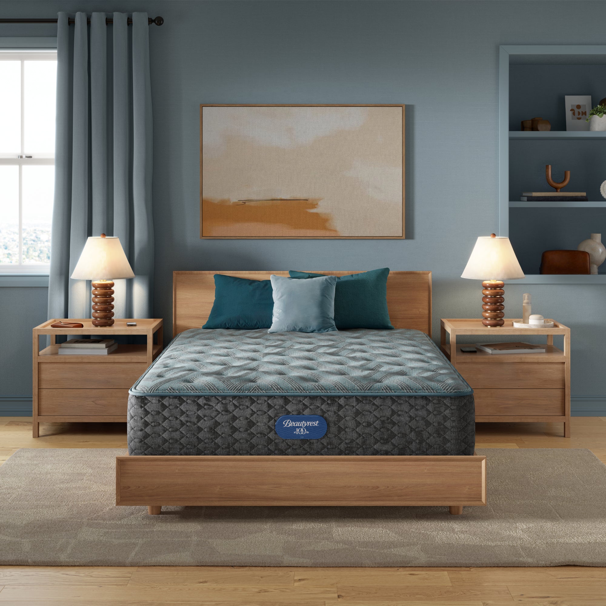 Beautyrest Level One Plush Mattress Set