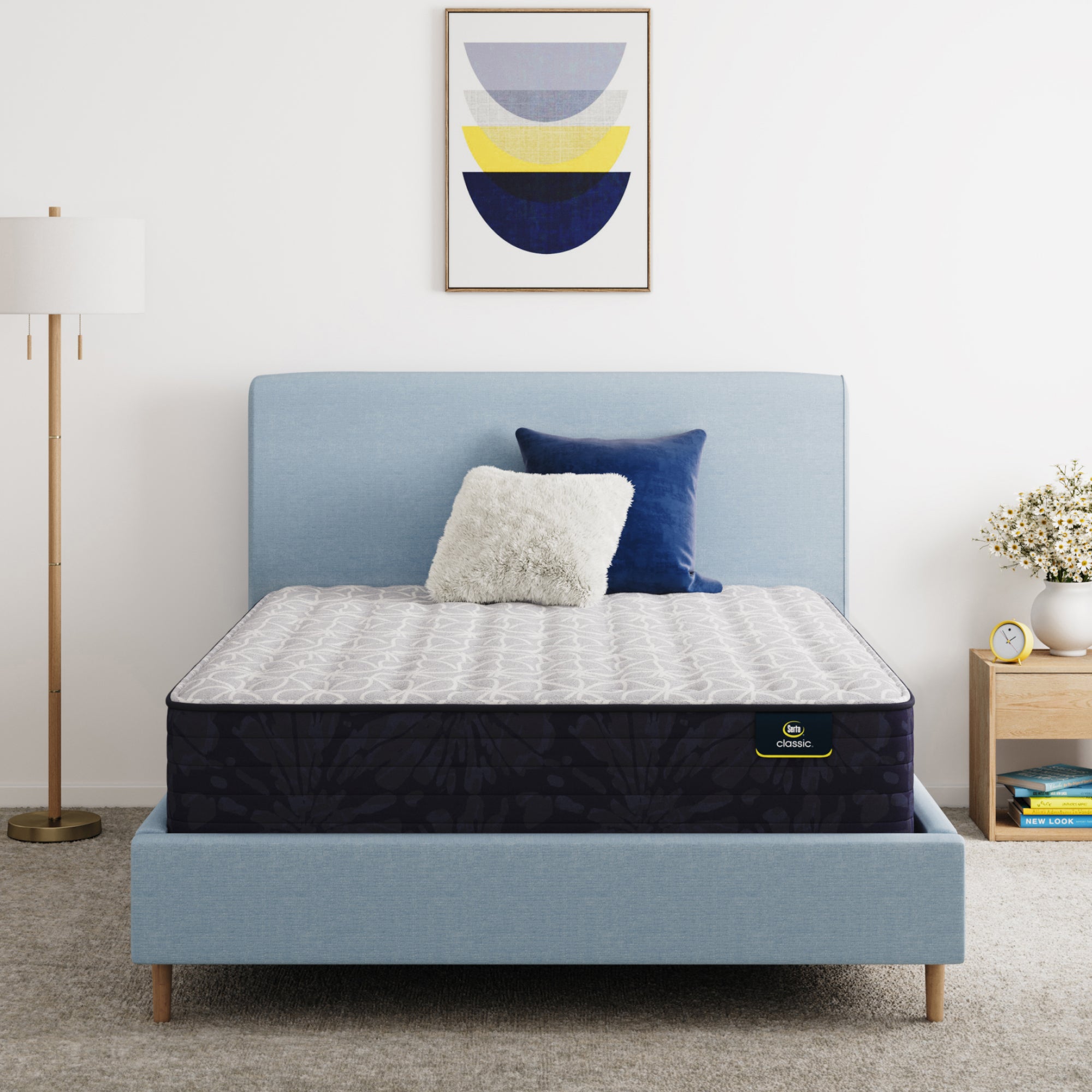 Clarks Hill Elite II 13" Firm Mattress Adjustable Base Set
