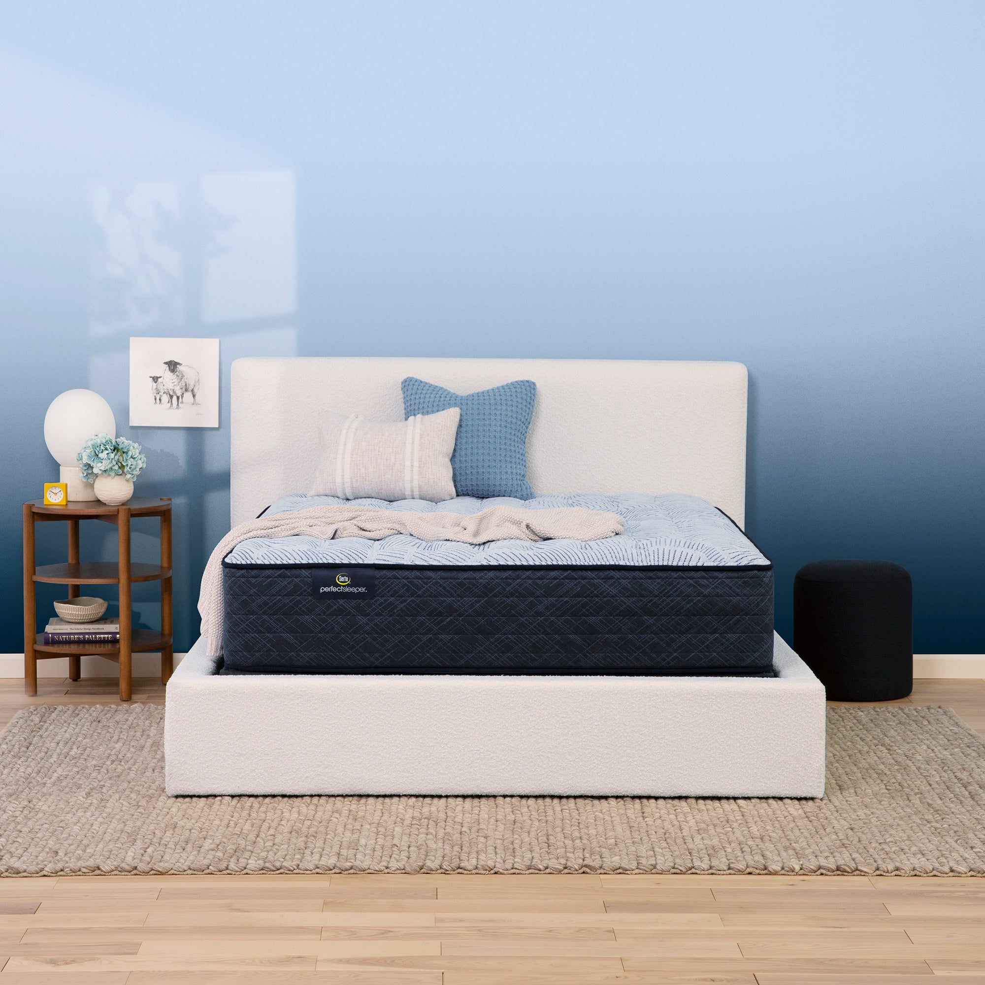 Perfect Sleeper Blue Tempest 13.5" Medium Mattress