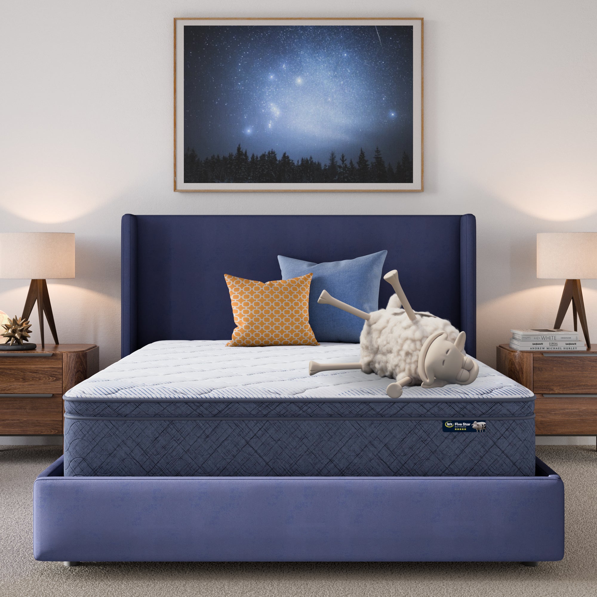 Five Star Mattress Sleep to Go 12" Plush Pillow Top Mattress in a Box