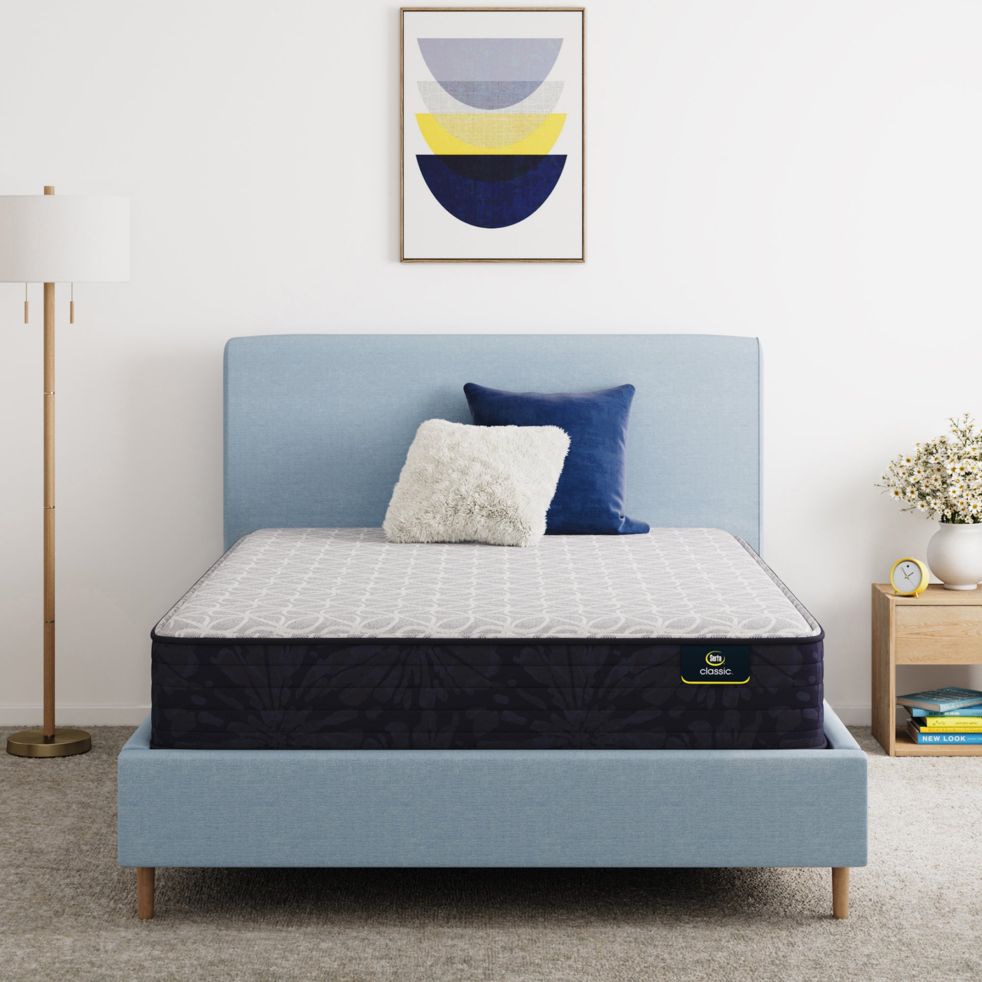Classic Clarks Hill LTD 12.5" Firm Mattress Low Profile Set