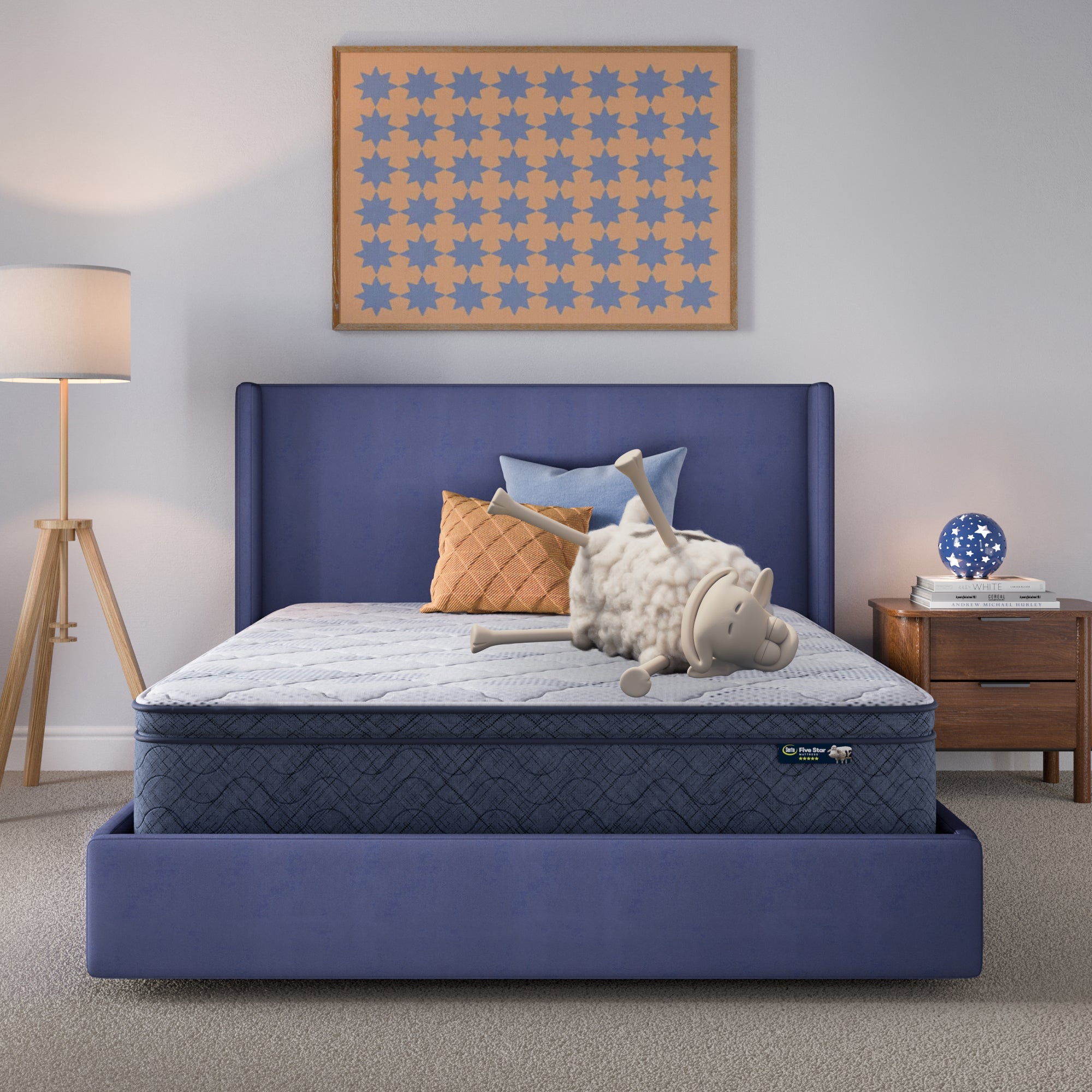 Serta Perfect Day 12" Plush Pillow Top Mattress in a Box